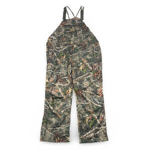 RedHead Silent-Hide Hunting Bib Overalls Men’s 2XL XXL Green Camo Outdoor Gear